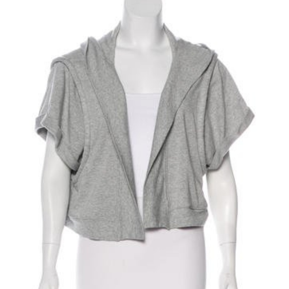 SOLD Aiko Cropped Hooded Cardigan - Picture 6 of 6